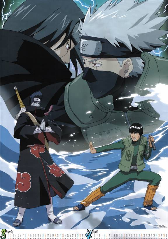 Naruto shippuden calendar part 3